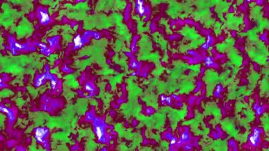Uzaydaki bir nebulada fırtınalı bulutların 4k videosu