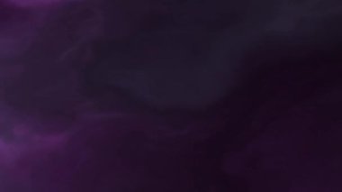 Uzaydaki bir nebulada fırtınalı bulutların 4k videosu