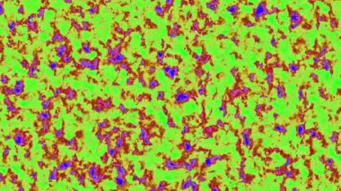 Uzaydaki bir nebulada fırtınalı bulutların 4k videosu