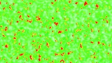 Uzaydaki bir nebulada fırtınalı bulutların 4k videosu