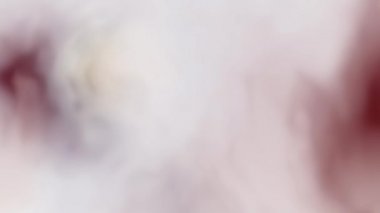 Uzaydaki bir nebulada fırtınalı bulutların 4k videosu