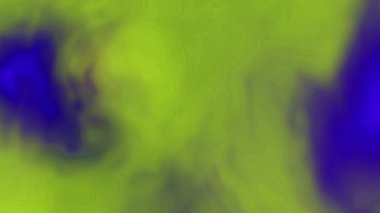 Uzaydaki bir nebulada fırtınalı bulutların 4k videosu