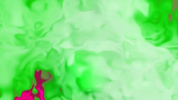 4k фонове відео про постійну зміну розплавленого рідкого скла в яскраво змінюваних кольорах — стокове відео