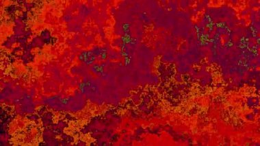 Ayrıntılı parçacık dokusunu canlı renklerle değiştiren 4k arkaplan videosu