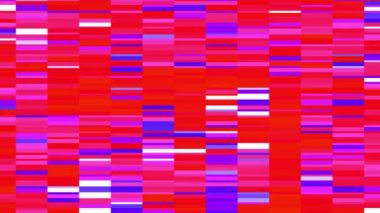 Yavaş yavaş renk değiştiren dikdörtgen bir ızgaranın 4k çözünürlük arkaplanı