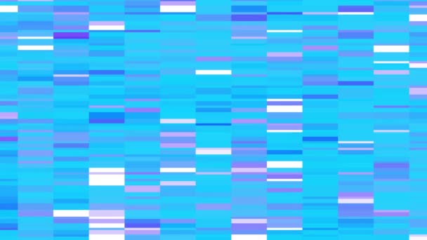 4k resolution background of a grid of rectangulars in changing colors — Video