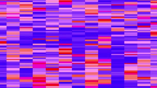 4k resolution background of a grid of rectangulars in changing colors — Video