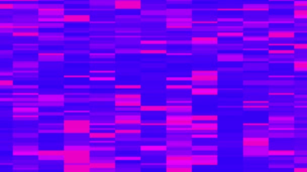 4k resolution background of a grid of rectangulars in changing colors — Video Stock