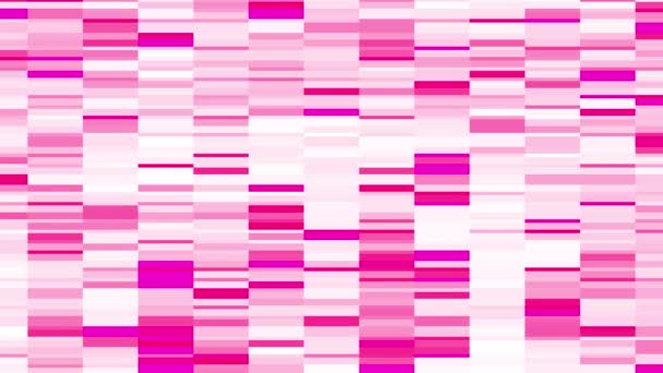 4 k色の変化における四角形のグリッドの解像度の背景 — ストック動画