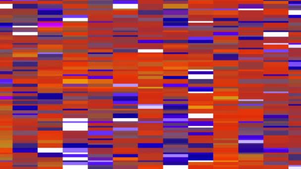 4k resolution background of a grid of rectangulars in changing colors — Video Stock