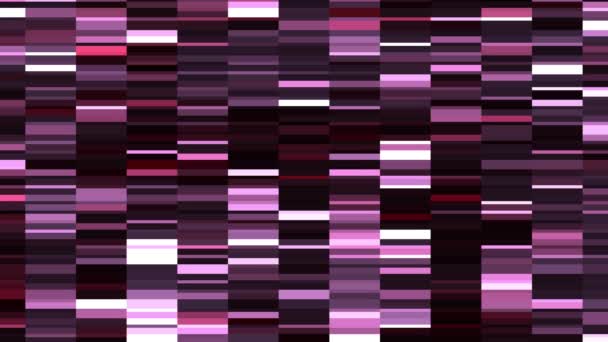 Фон с разрешением 4k сетки прямоугольников в изменяющихся цветах — стоковое видео