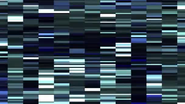 4k resolutie achtergrond van een raster van rechthoeken die snel van kleur verandert — Stockvideo