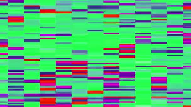 4k resolution background of a grid of rectangulars that is quickly changing colors — Video Stock