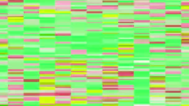 4k upplösning bakgrund av ett rutnät av rektangulära som snabbt ändrar färger — Stockvideo