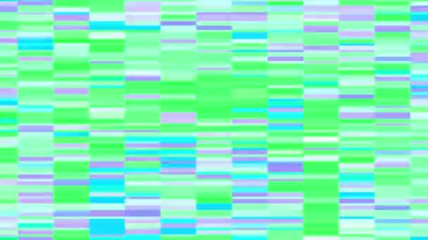 4k resolution background of a grid of rectangulars that is quickly changing colors — Video