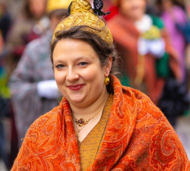 Almanya, Münih 18 Eylül 2022 Trachten- und Schtzenzug Ekim Festivali 2022 Covid-19 iki yıl sonra Münih, Almanya 'da durakladı. 