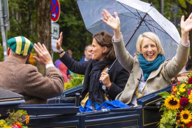 Ekim Festivali 'nin Trachten und Schtzenzug' u, Covid-19 'un Münih, Almanya' da geçirdiği iki yıldan sonra 2022 'de durdu.. 