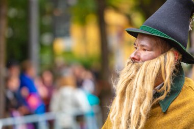 Ekim Festivali 'nin Trachten und Schtzenzug' u, Covid-19 'un Münih, Almanya' da geçirdiği iki yıldan sonra 2022 'de durdu.. 