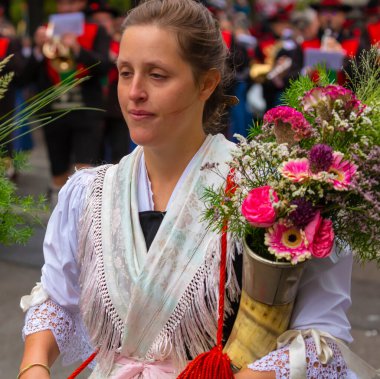 Ekim Festivali 'nin Trachten und Schtzenzug' u, Covid-19 'un Münih, Almanya' da geçirdiği iki yıldan sonra 2022 'de durdu.. 