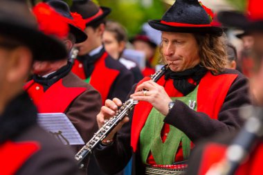 Ekim Festivali 'nin Trachten und Schtzenzug' u, Covid-19 'un Münih, Almanya' da geçirdiği iki yıldan sonra 2022 'de durdu.. 