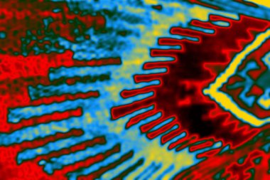 Renklerin, dokuların ve ilginç desenlerin mükemmel bir karışımına sahip soyut bir arkaplan