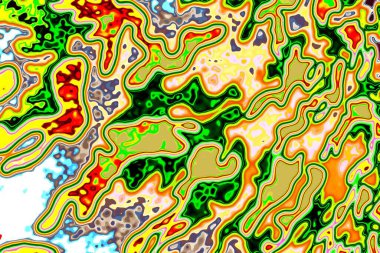 Renkli suluboya boya ile soyut arkaplan