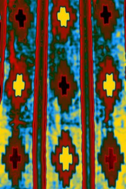 Renkli desenli soyut arkaplan