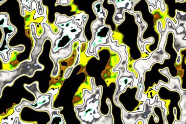 Renklerin, dokuların ve ilginç desenlerin mükemmel bir karışımına sahip soyut bir arkaplan