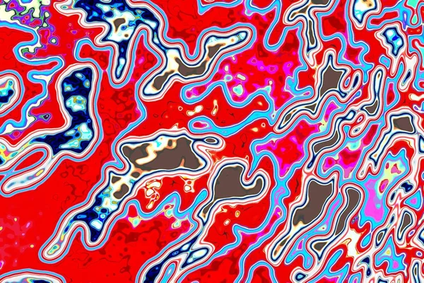 Абстрактный Фон Красочными Брызгами Узорами — стоковое фото