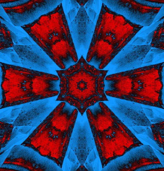 Abstract Colorful Kaleidoscope Background Creative Design Modern Geometrical Pattern — Stock Photo, Image