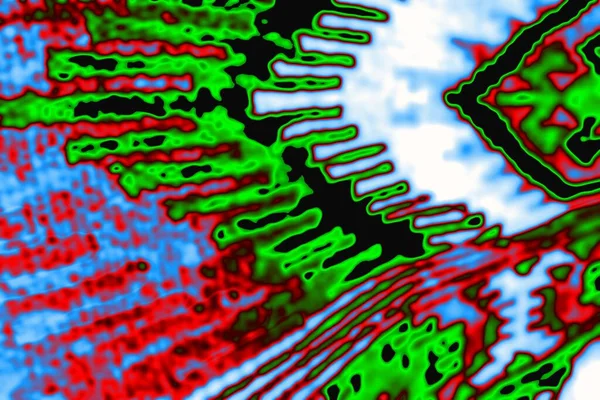 Абстрактный Фон Изысканной Смесью Цветовых Узоров — стоковое фото