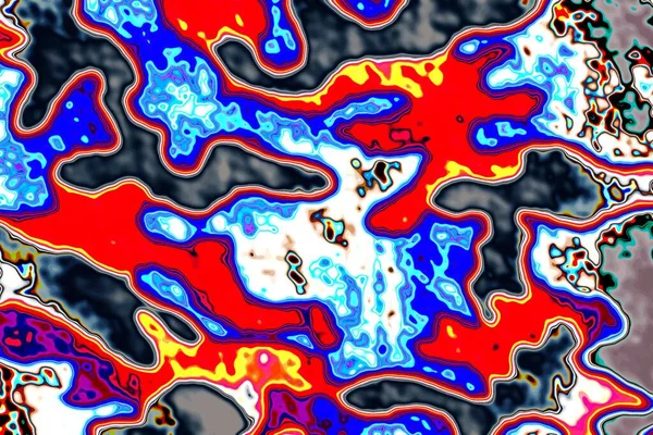 Abstracte Achtergrond Met Kleurrijke Aquarelverf Spatten Olieverf Patroon — Stockfoto
