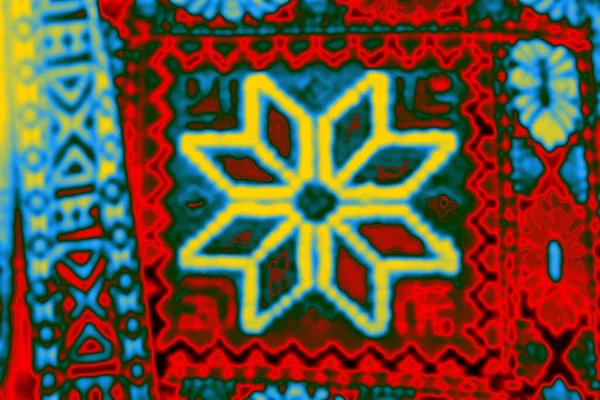 Abstrakte Bunte Hintergrund Schöne Kaleidoskop Stoff Textur — Stockfoto