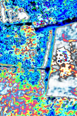 Soyut arkaplan. Çoklu renkli doku çizimi.