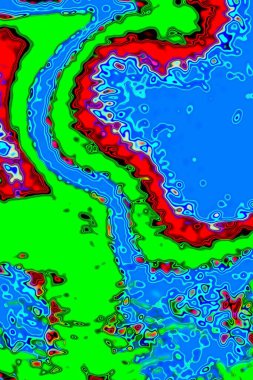 Soyut arkaplan. Çoklu renkli doku çizimi.