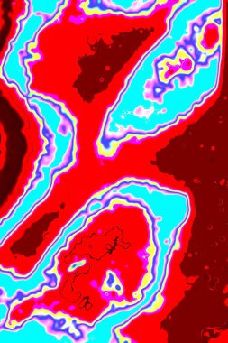 Soyut arkaplan. Çoklu renkli doku çizimi.