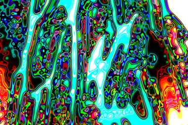 Soyut arkaplan. Çoklu renkli doku çizimi.