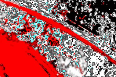 Soyut arkaplan. Çoklu renkli doku çizimi.