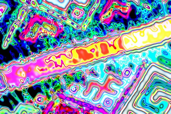 Abstracte Achtergrond Multi Gekleurde Textuur Illustratie — Stockfoto