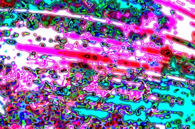 Soyut arkaplan. Çoklu renkli doku çizimi.