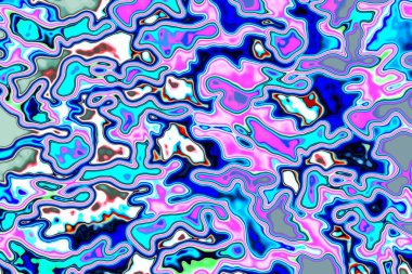 Soyut arkaplan. Çoklu renkli doku çizimi.