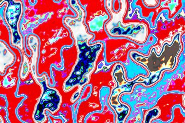 Soyut arkaplan. Çoklu renkli doku çizimi.