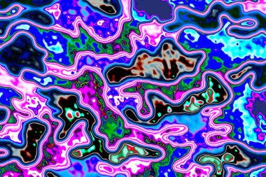 Soyut arkaplan. Çoklu renkli doku çizimi.