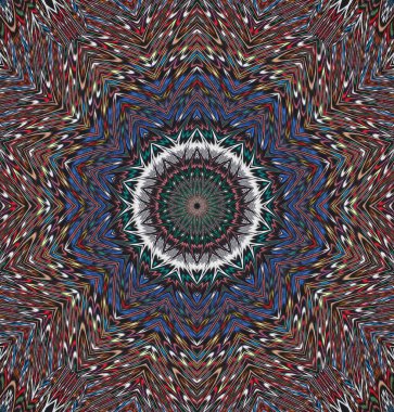 Kaleydoskop geçmişi. Çoklu renkli doku çizimi.