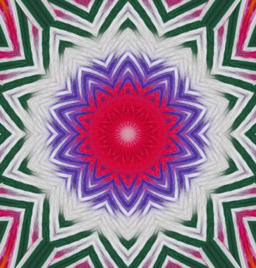 Kaleydoskop geçmişi. Çoklu renkli doku çizimi.