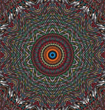 Kaleydoskop geçmişi. Çoklu renkli doku çizimi.