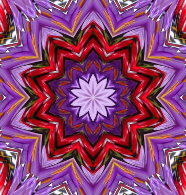 Kaleydoskop geçmişi. Çoklu renkli doku çizimi.