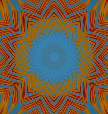 Kaleydoskop geçmişi. Çoklu renkli doku çizimi.