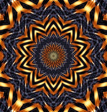 Kaleydoskop geçmişi. Çoklu renkli doku çizimi.