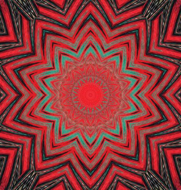 Kaleydoskop geçmişi. Çoklu renkli doku çizimi.